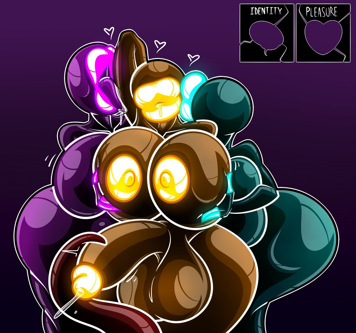 GorInvisibLewd's tweet photo. Fully assimilated.  🦊🖤

Comm for @freaksman99! https://t.co/yQghQDMWMZ