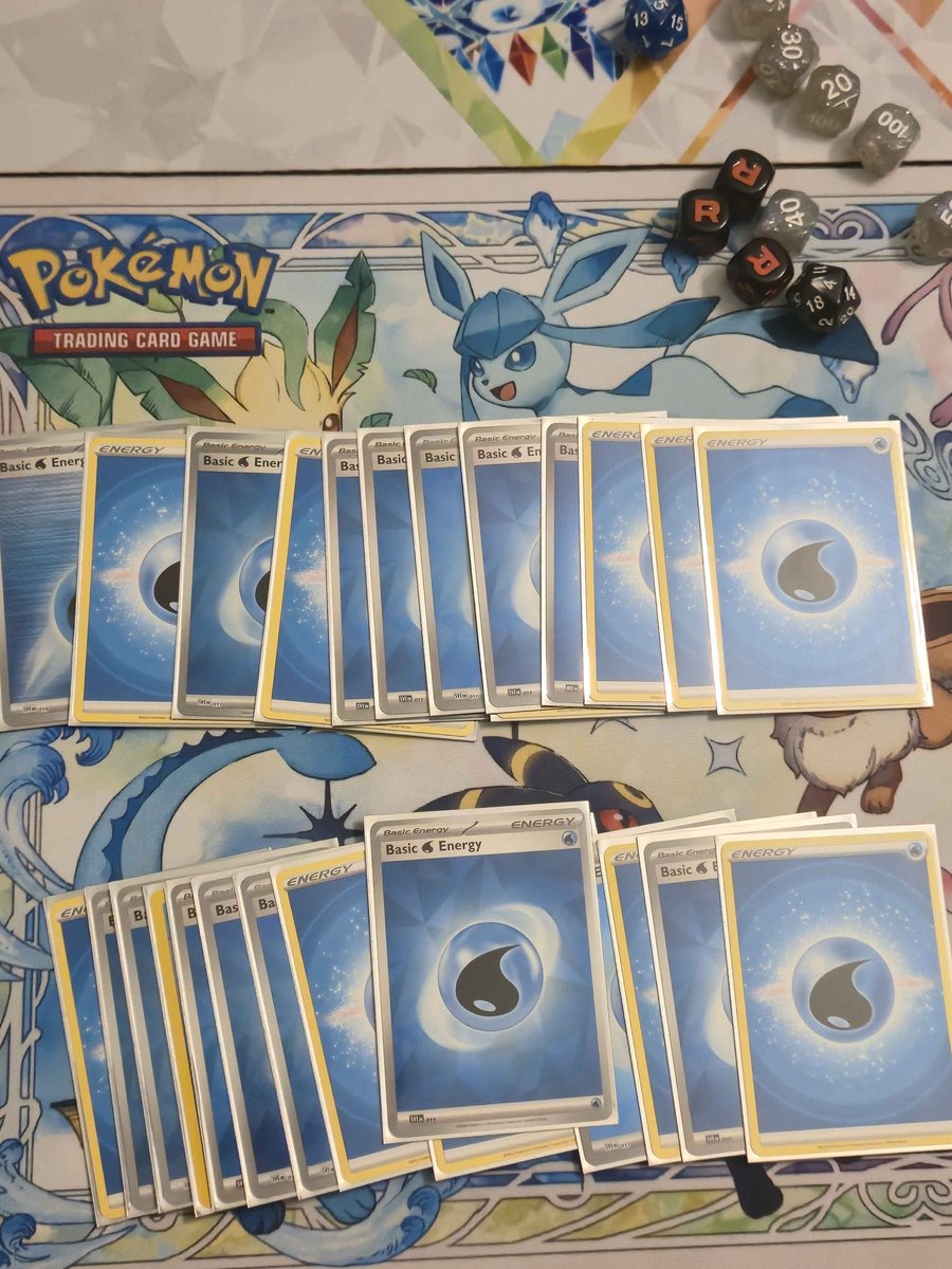 shakytrades's tweet photo. Pokemon TCG Deck Spotlight! 

Mega Abomasnow EX

This deck is intended to ramp early and dump water energy as fast as possible to maximize damage. It's a fun, relatively affordable deck and makes for some really unique games! https://t.co/6bcPZOVHWy