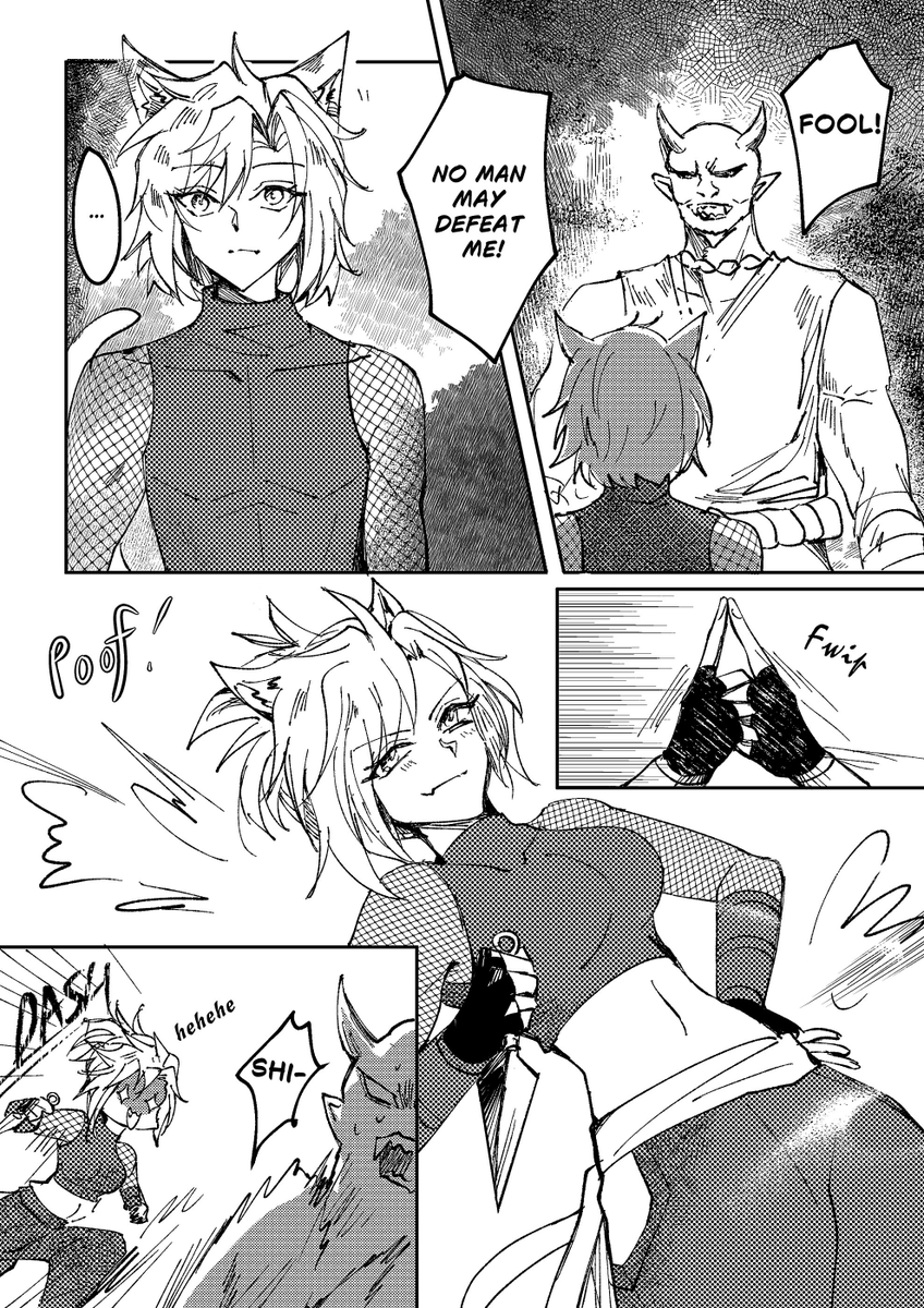 SotoCatte's tweet photo. Gotta watch what you say~

( Art by @Miyukiko ) https://t.co/eOshNhtv7m