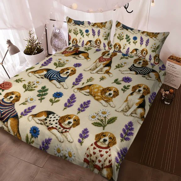 beagle_lover_'s tweet photo. My Daughter is an amateur designer studying at university. She was bullied by her friends because of her Work. So she opened an online store to showcase her work. This was the Beagle Dog Bedding Set .Please encourage her.
You can get it from here..👇
https://t.co/aPU3zTfHGI https://t.co/CKDzjEPIJ0