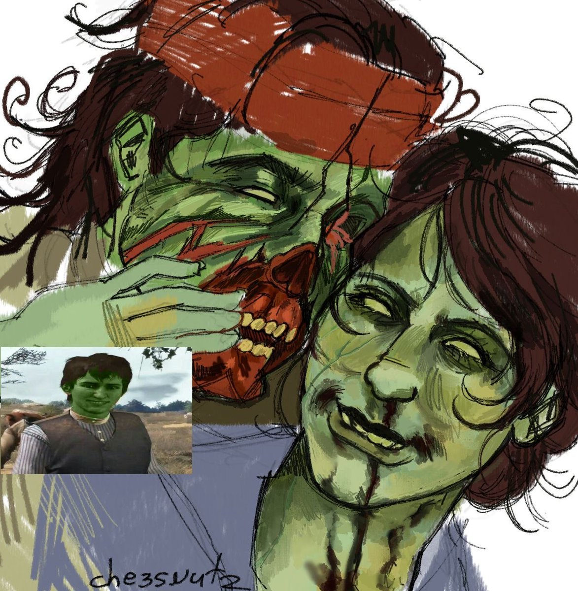 che3snutz's tweet photo. i love johnigail #johnmarston #abigailmarston #rdr #rdr1 #undeadnightmare https://t.co/37oUvTZHRW