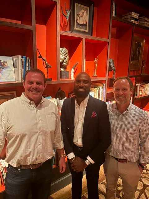 CunninghamBound's tweet photo. Mother Nature had other plans for Braves night, but a last-minute pivot led to an even better evening. We traded baseball for dinner and enjoyed great food, great conversations, and even better company. https://t.co/hbDS2bOvR2