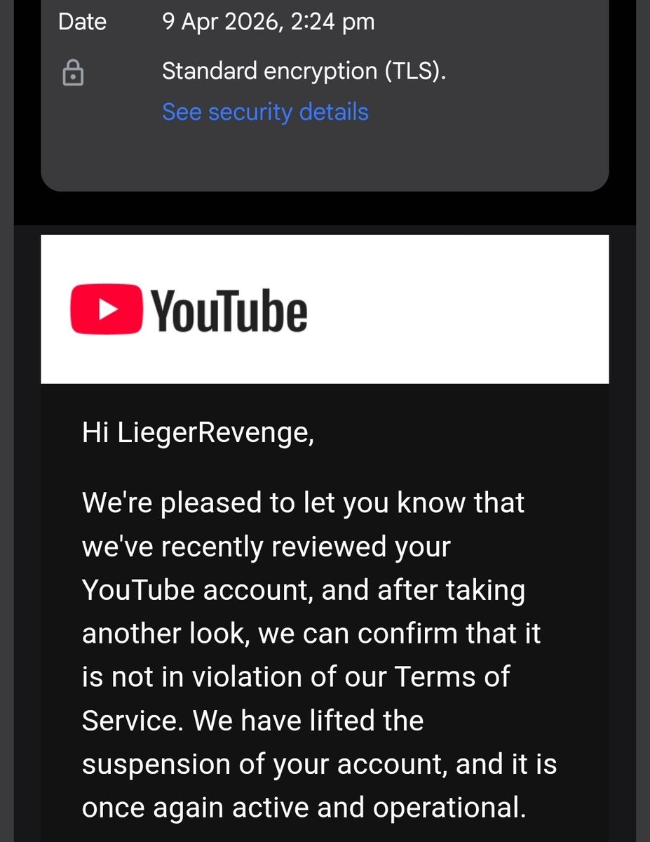 AamanBlox's tweet photo. Hey @TeamYouTube After 6moth I recover my channel for wrongful termination And you waste my 6 moth And After 1month You Demonetized My second channel and my first channel also Demonetized Why you mistake again and again Why you use ai whyyy

I Kindly Request To manually Review https://t.co/ofgX1qKz6p