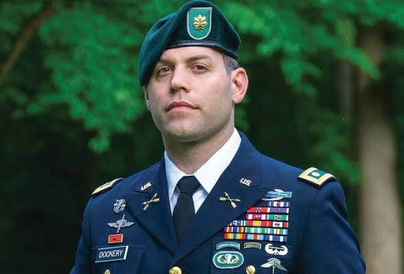 JRM58506966's tweet photo. Major Nicholas Dockery, awarded the Medal of Honor at the White House yesterday for one of the most relentless displays of courage to come out of the Afghan war. On October 2, 2012, then a second lieutenant and platoon leader with the 2nd Battalion, 12th Infantry Regiment, Dockery’s platoon was ambushed by a large, well-armed Taliban force in Kapisa Province. What followed was a four-hour fight. 

He crossed open ground again and again to rally his soldiers and reinforce his Afghan allies, used his own body to shield a fellow soldier from a grenade blast, killed two Taliban fighters who were dragging off an unconscious American, then performed CPR to bring that man back. During the exfil he stayed behind to lay down covering fire and directed an RPG attack that broke the enemy’s final assault.

He refused to leave the village until every wounded man was loaded. His actions were credited with saving the lives of the American and Afghan soldiers on the ground that day.
Dockery’s story runs deeper than that single fight.

An Indiana native raised by his grandmother, he enlisted in the National Guard after West Point first turned him down, later earned his commission through the Academy, became a Green Beret, was named Military Times Soldier of the Year in 2022, and earned a master’s from Yale. He founded a foundation supporting art and equine therapy for those carrying the hidden wounds of service.

The Silver Star he received for that day in 2012 was upgraded, fourteen years later, to the nation’s highest honor.