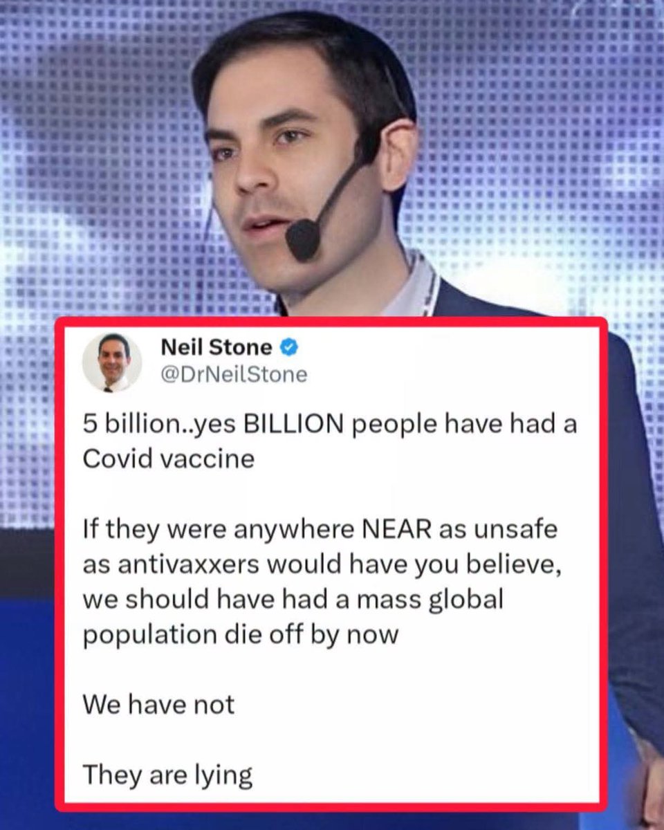 maura_resister's tweet photo. 5 billion people have had covid vaccines 

5 billion people have not died from the vaccines 

Once again maga is full of shit https://t.co/kG6oNLrkb1