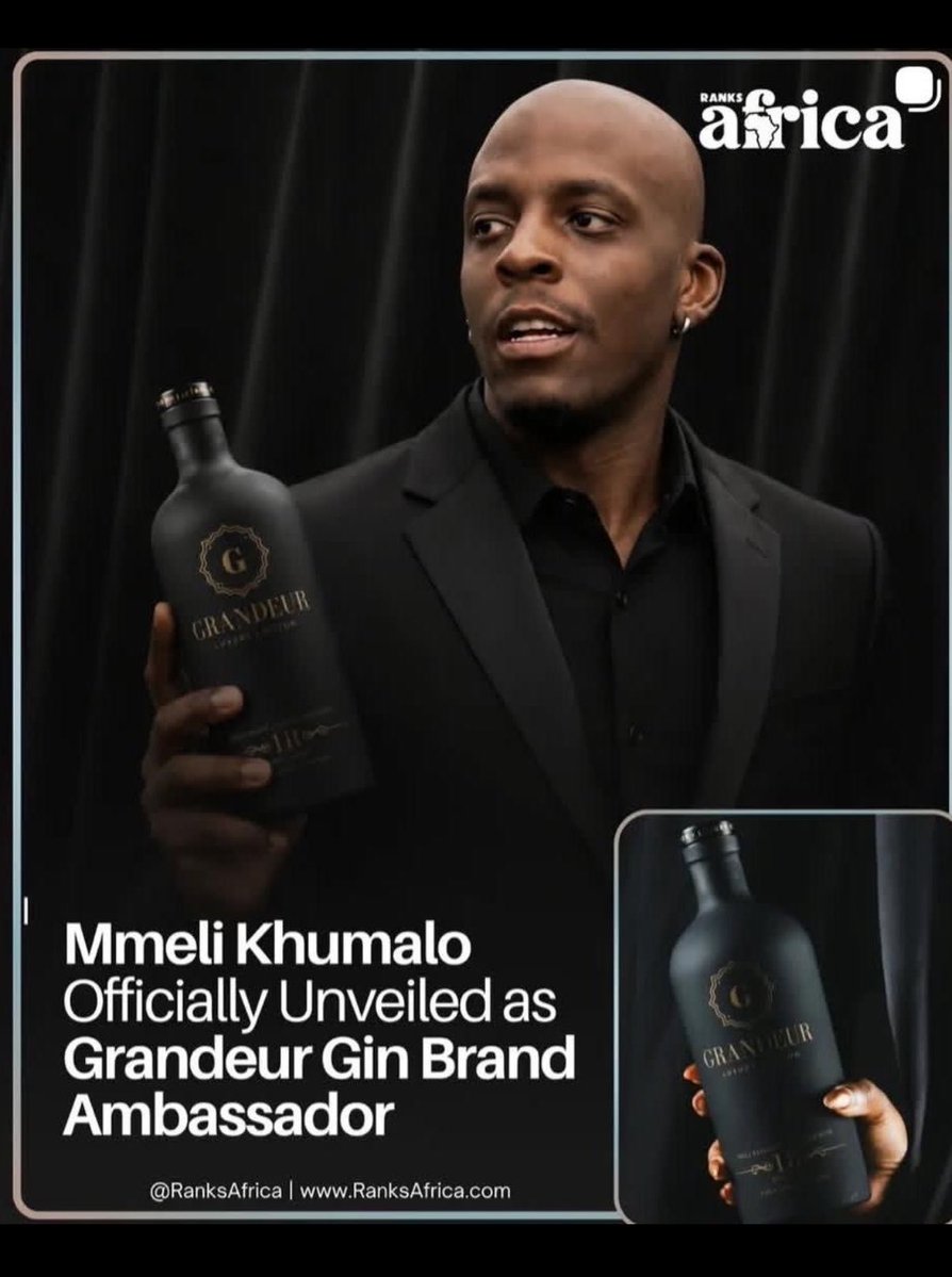 Mdocki's tweet photo. Have a glass of @GrandeurGin whilst watching the game⚽️

GRANDEUR FRIDAY WITH MMELI
ADVOCATES SIP GRANDEUR GIN
BUY GRANDEURGIN
#MmeliKhumalo
#Grandeurgin https://t.co/WmjsmWjs9T