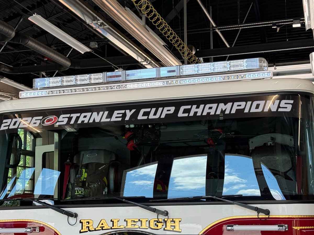 RaleighNCFire's tweet photo. See you Saturday at the parade! Let’s go Canes! https://t.co/hpP2Nd34l4 https://t.co/fhCxdRsQw4