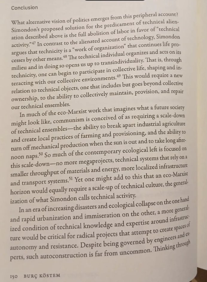 BonpourlorientK's tweet photo. I haven’t had a chance to post about it here. SO - Very happy to have a chapter in this wonderful volume. The piece thinks alongside artists working on infrastructure and ecology in İstanbul, while also staging an early encounter between Gilbert Simondon and communist theorizing. https://t.co/4p1pSyA89p