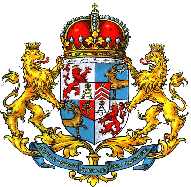 Monarchies2000's tweet photo. Le prince Ernst Johann Biron von Curland (1940-2026) est décédé à l'âge de 85 ans. Héritier du duché de Courlande, il laisse derrière lui deux filles adoptives. Le titre est vacant. 1/2 👇#monarchy #monarchie 👑 https://t.co/AyClgDQGCb
