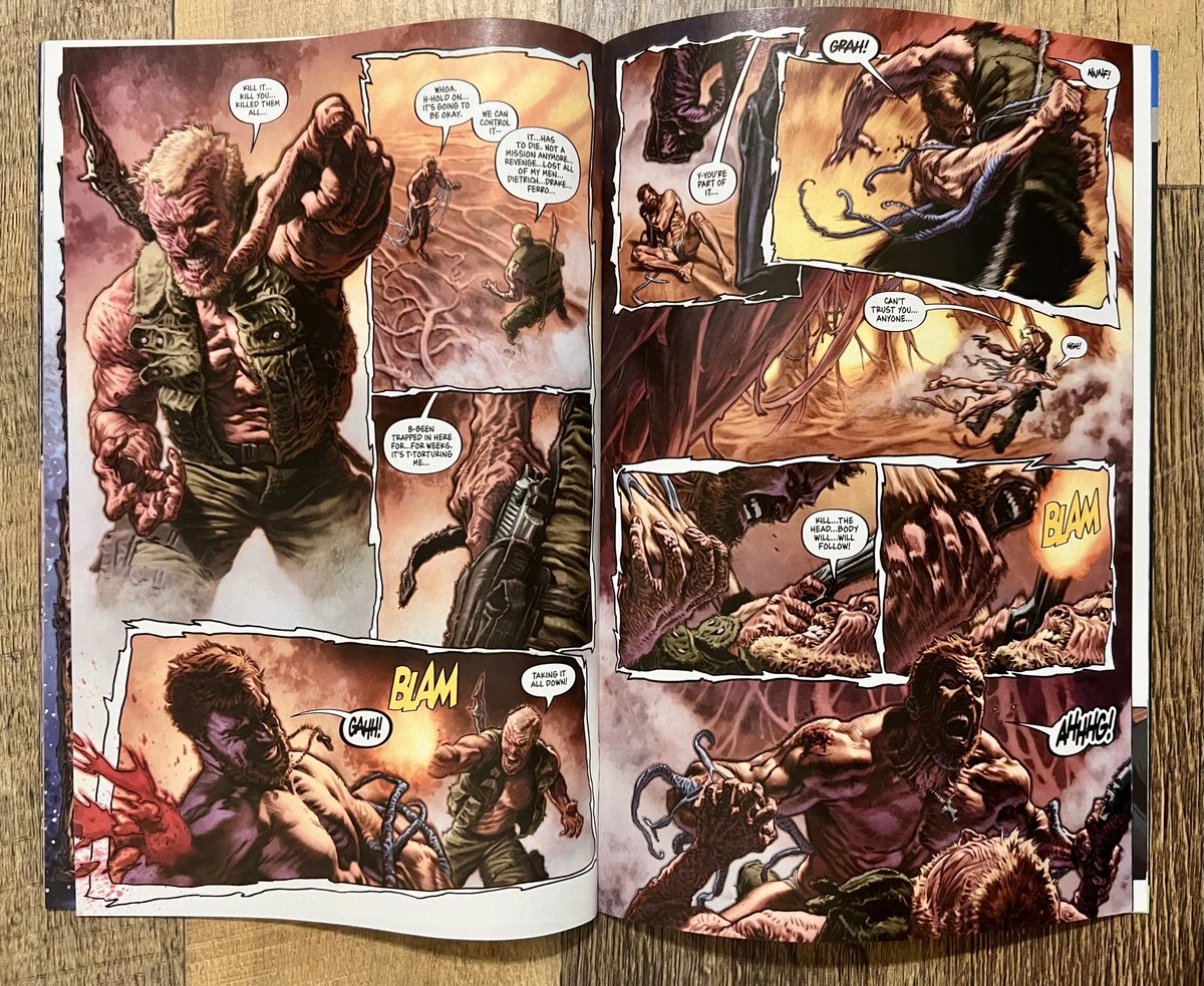 bkthd's tweet photo. The Olympus Saga: Megalith #2: this series is nuts in the best way. Things I should have seen coming I don’t. LaRosa continues to kill it on art. Kindt keeps the story moving while adding to the back story. W:@mattkindt A:@lewislarosa C:Laura Martin @badideahello #comics https://t.co/Xxor9h62aR