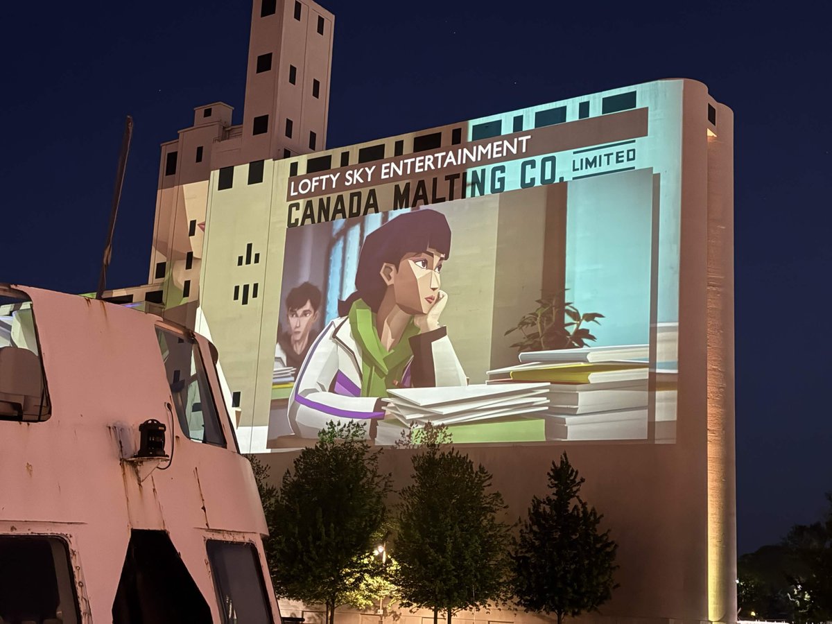 LoftySkyGames's tweet photo. Seeing our projects light up the Malting Silos as part of the Toronto Made Game Projection during the FIFA World Cup was pretty incredible! ✨🎮

Wishlist Hope in the City now:
https://t.co/4y1ghQ89Qa

Wishlist Sky of Tides:
https://t.co/XFoU2j8BIC

 @cgameawards  @cityoftoronto https://t.co/tosbRrE6lf
