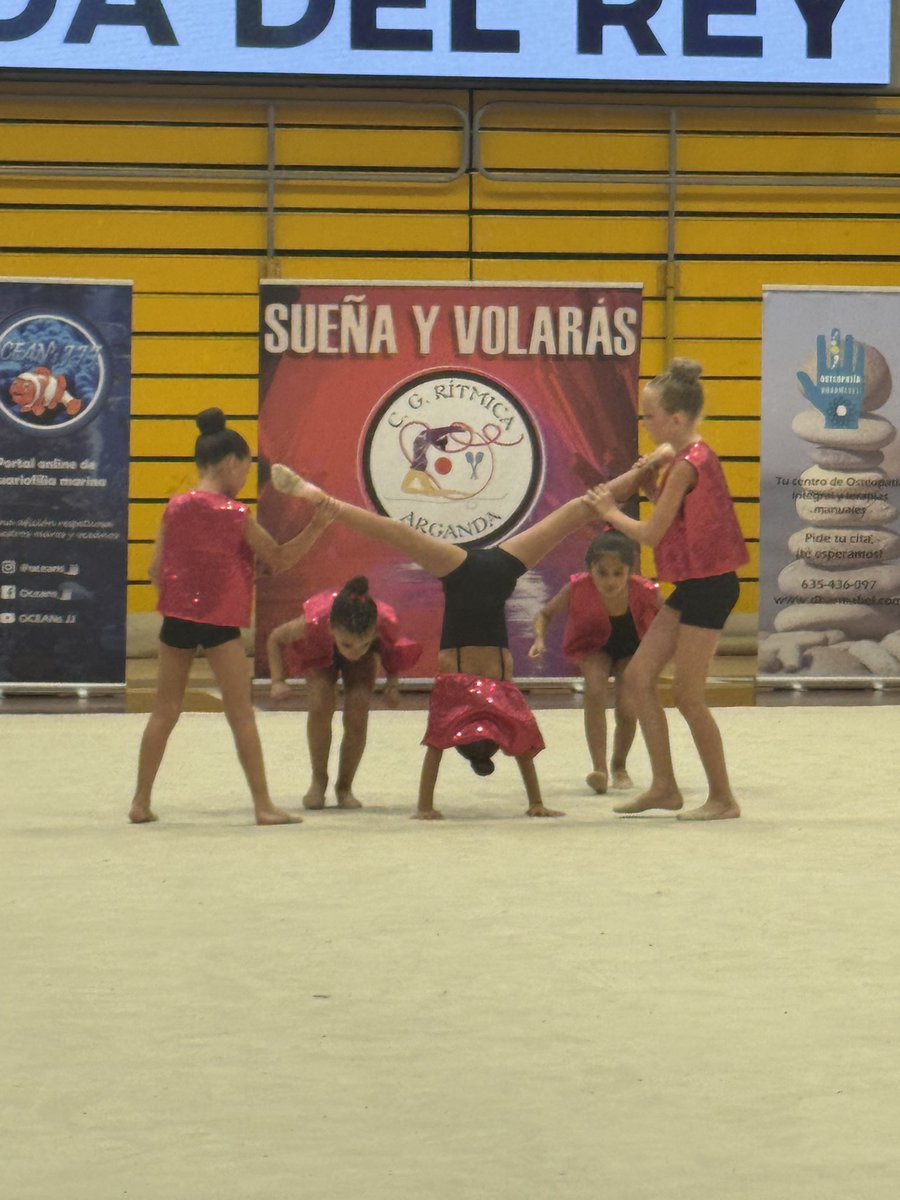 PSOEArganda's tweet photo. ‼️ Enhorabuena al Club de Gimnasia @RitmicaArganda por sus 3️⃣5️⃣º Aniversario y por el enorme trabajo que han realizado durante todo el año y que nos han mostrado esta tarde en su tradicional Festival de Verano 🏖️ 👏🏻

🦩 #somosuno 🦩💪🏻 https://t.co/h5fo2wws3r
