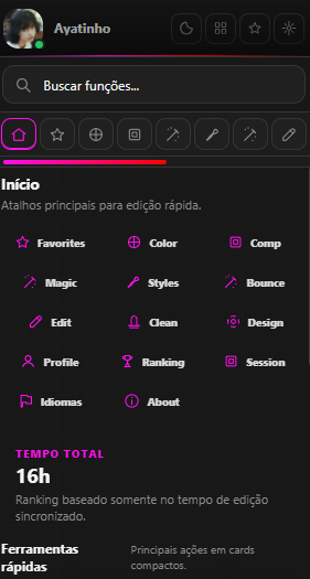ayatoaex's tweet photo. Salve rapaziada,  eu e meu mano @Zalen_Editor
estamos desenvolvendo um script para melhorar seu workflow enquanto edita. O Script será focado  na cena geek, com vários novos sistemas e coisas bem bacanas pra ajudar vocês. Interessados, chamem no discord. #aftereffects #motion https://t.co/c0xIJeigx0