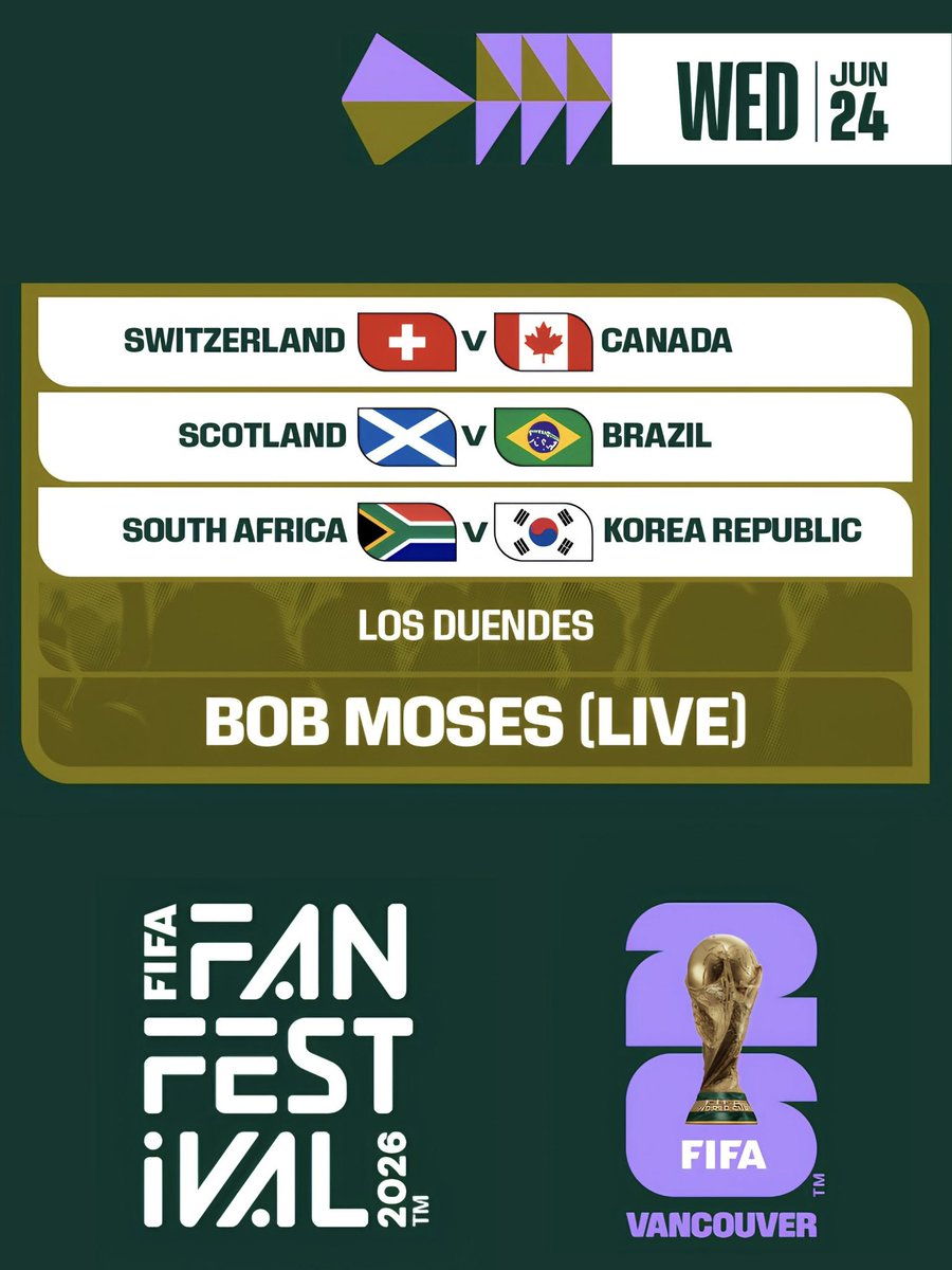 Bobmosesmusic's tweet photo. We’re back in our home town on June 24 to play the new Freedom Mobile Arch for FIFA! Band is on at 8pm and Club Set afters at Village Studios the same night. Come on down and let’s party! https://t.co/noybFqDTu3