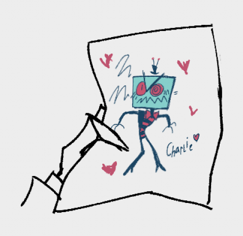 charzbin's tweet photo. how we see each other #staticbelle https://t.co/dZWryJ9Y5X