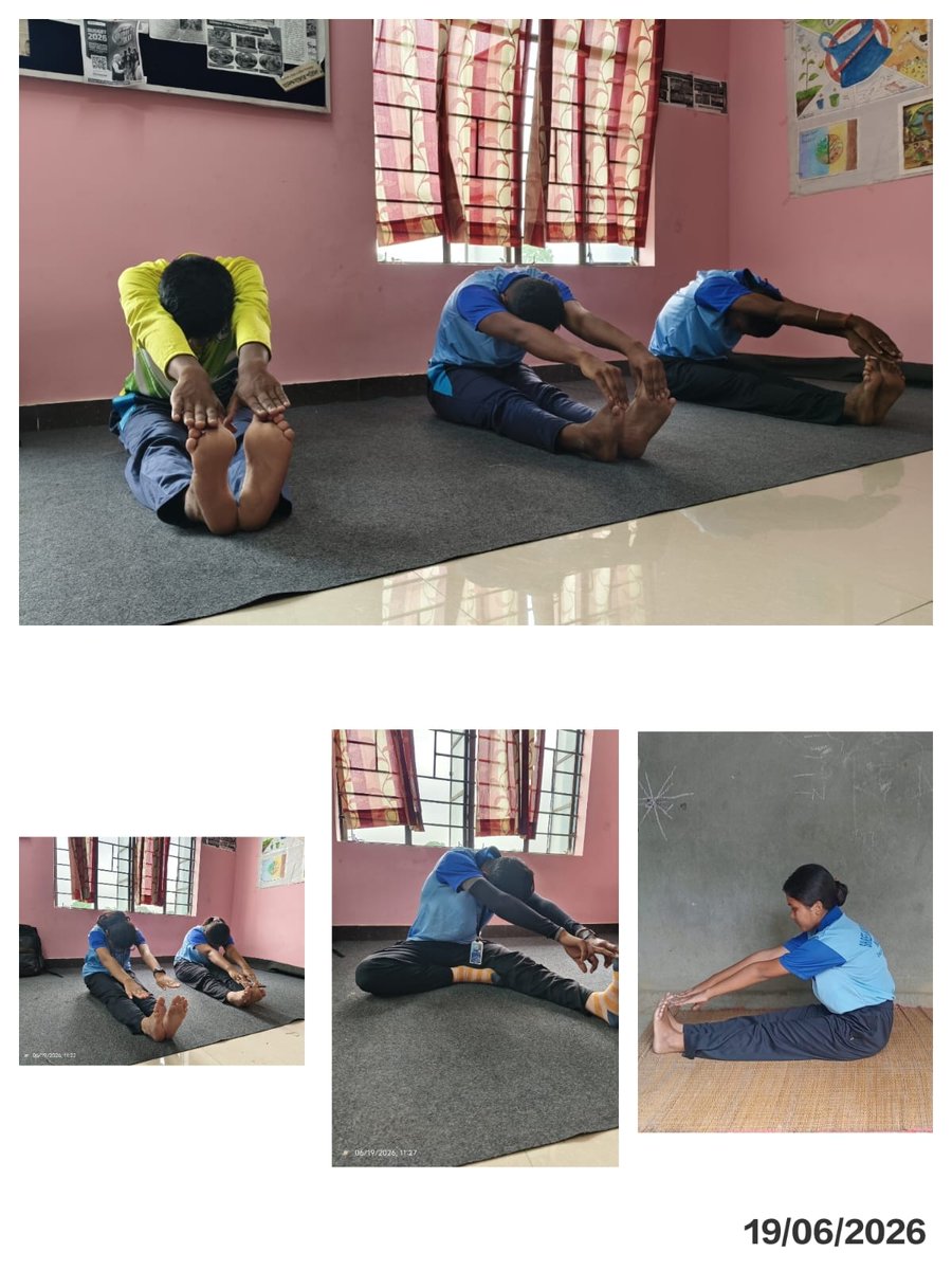NSSSAMWB's tweet photo. 2 Days to Go For IDY
        19.06.2026
As part of the countdown to the 12th International Day of Yoga (#IYD2026),Our  NSS Volunteers individually practiced yoga at their respective localities and the college campus.
@_NSSIndia
@rdnss_kolkata @YASMinistry @PIB_India #IDY2026 https://t.co/oC52me4xO2