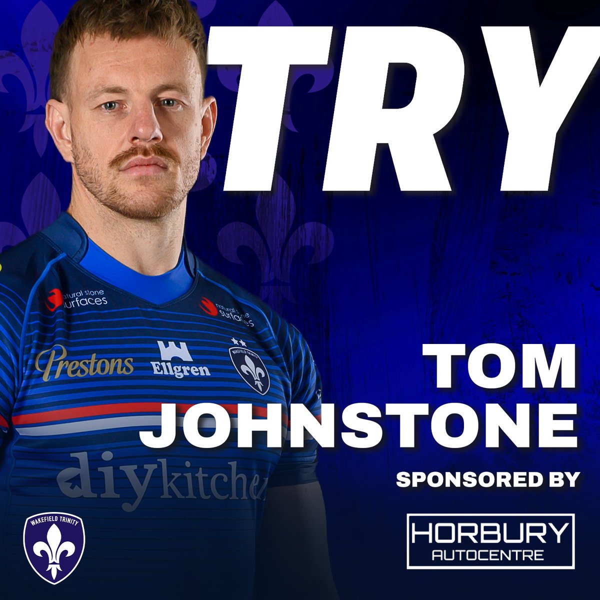 WTrinityRL's tweet photo. 9: TRRRRRY TRINITY!!!!

WOW! Watch out in the skies about Hull, Tom Johnstone is flying high!!

He leaps above Harvey Barron to pick Trueman's kick out the air and dot down for the opening score of the game!

⚫️⚪️ 0-4 ⚜️⚜️

#UpTheTrin https://t.co/P9U34w20ts
