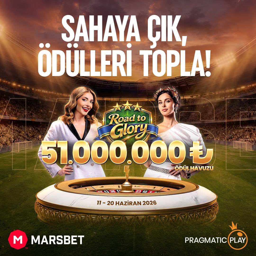 PanoFener's tweet photo. SAHAYA ÇIK, ÖDÜLLERİ TOPLA ❓

(SON GÜN 20 HAZİRAN 2026) 🫢

51.000.000 TL BÜYÜK ÖDÜL HAVUZU 🏦

PRAGMATIC PLAY l  MARSBET l MARSBAHİS

#MARSBAHİS #ÖDÜLHAVUZU #MARSBET

https://t.co/zNVJK5rw1A https://t.co/jhRVagZfG6