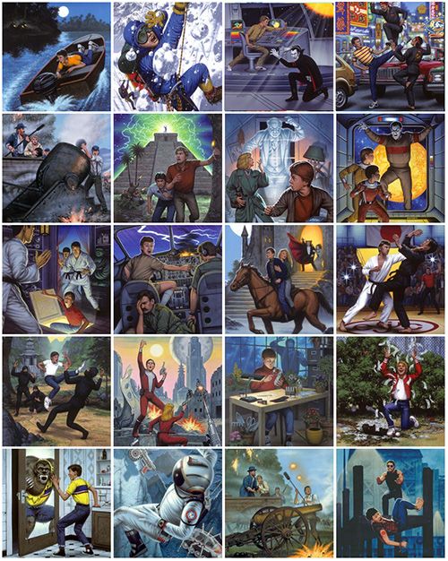 HonorArtist's tweet photo. I wrote a post on Substack about the “Choose Your Own Adventure” covers. You can read about it here:
https://t.co/ALuOpdaalF
You can buy signed prints of any of my paintings here, including the “Choose Your Own Adventure” covers:
https://t.co/MyEib3cauX https://t.co/5j8mawDVWF