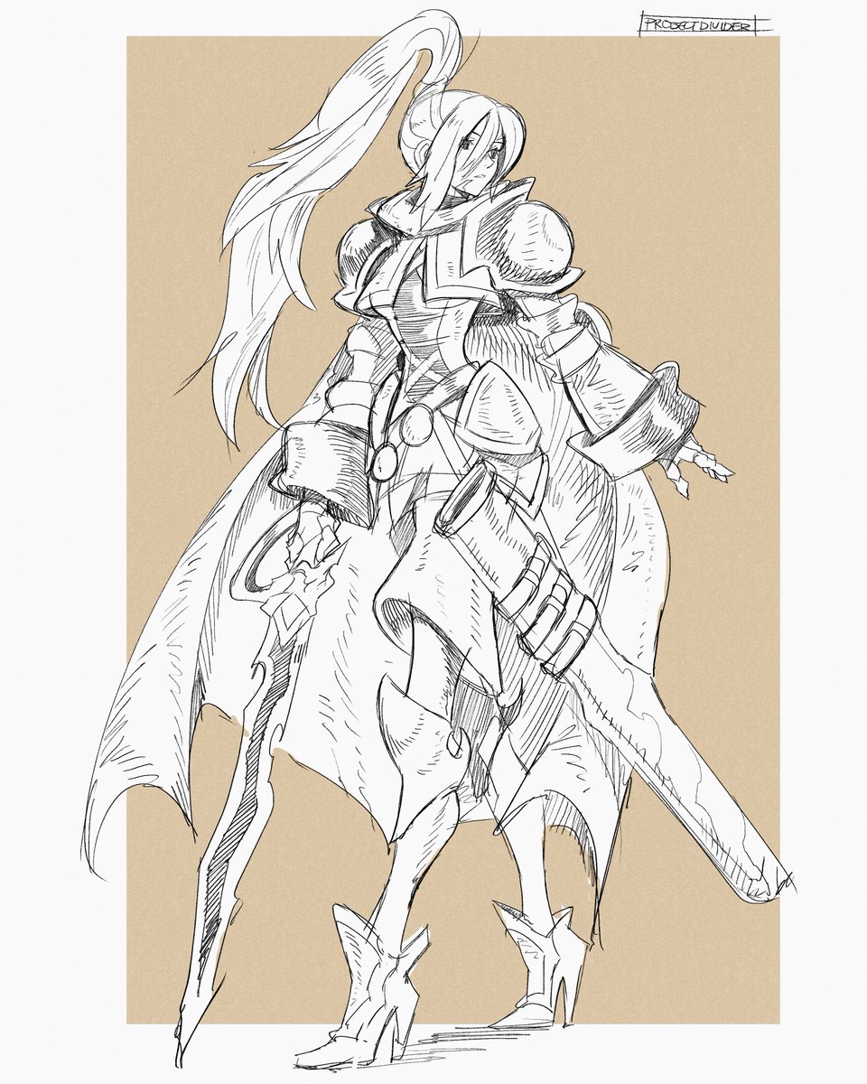 ProjectDivider's tweet photo. some oc sketches https://t.co/Qq1DUlrE9b