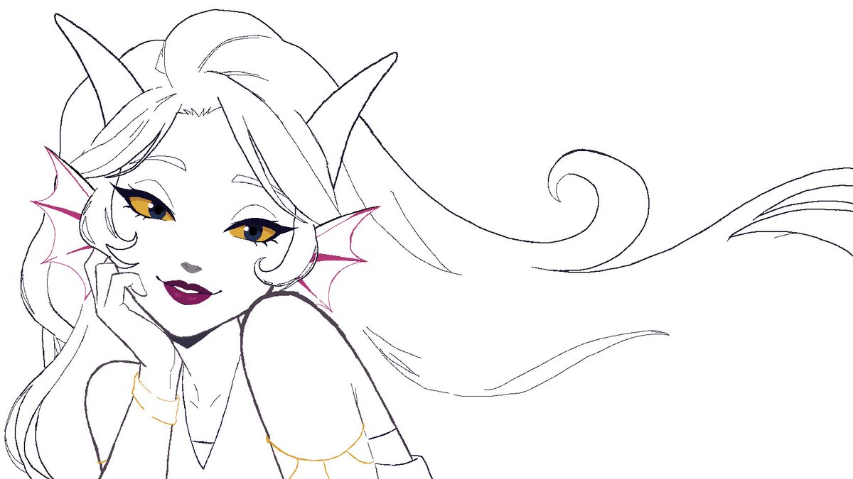 swoquic's tweet photo. she’s so cute I love her wip feferi ur so cute https://t.co/kt3zDY8mUV