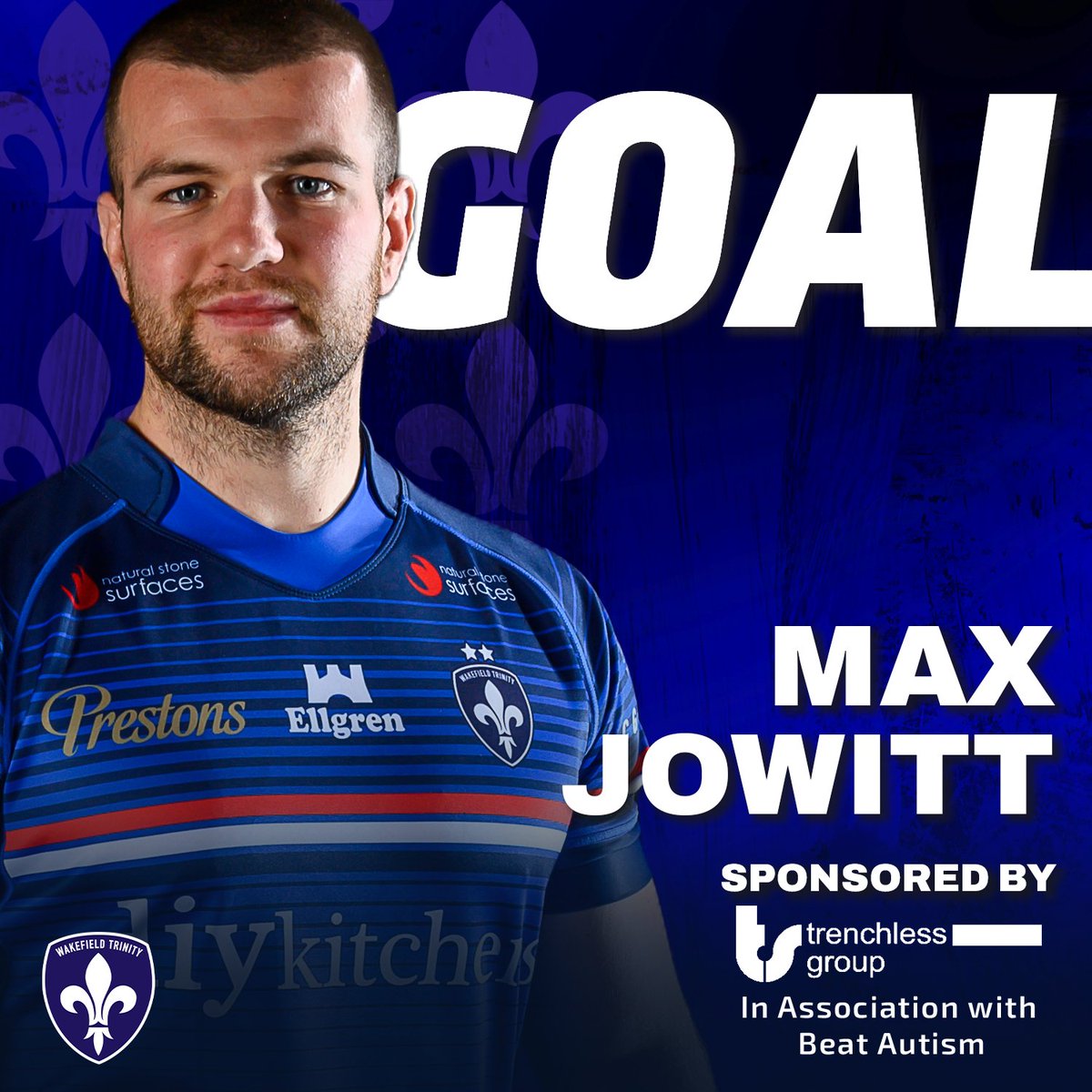 WTrinityRL's tweet photo. 10: Absolutely nailed! Max Jowitt slots over the conversion from the touchline!

⚫️⚪️ 0-6 ⚜️⚜️

#UpTheTrin https://t.co/KRQ95KmLRJ