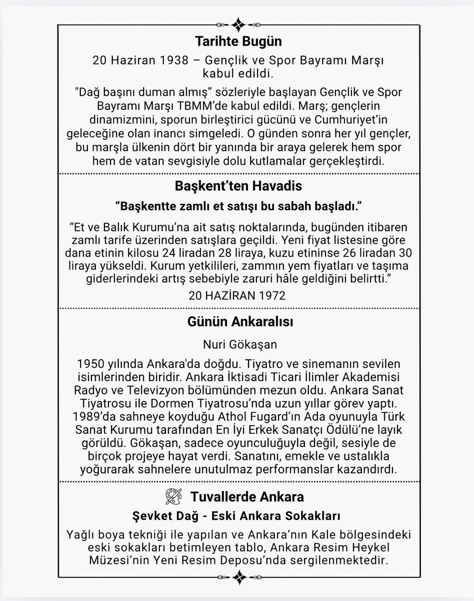 AntolojiTakvim's tweet photo. #ankara #takvim #murathanmungan #tarih #haber #ressam https://t.co/RJ6daZxROV