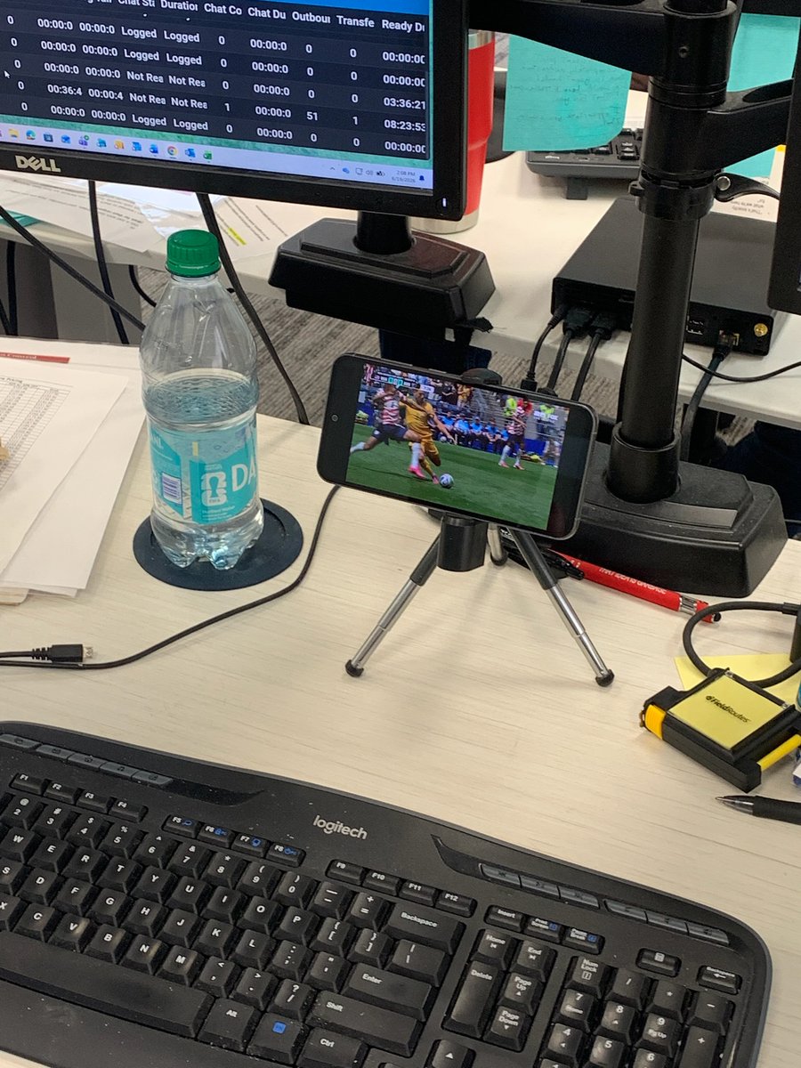 MichaelTheP1's tweet photo. @schneby I got the set up at work bruv.  #usmnt https://t.co/DCtNZSlITP