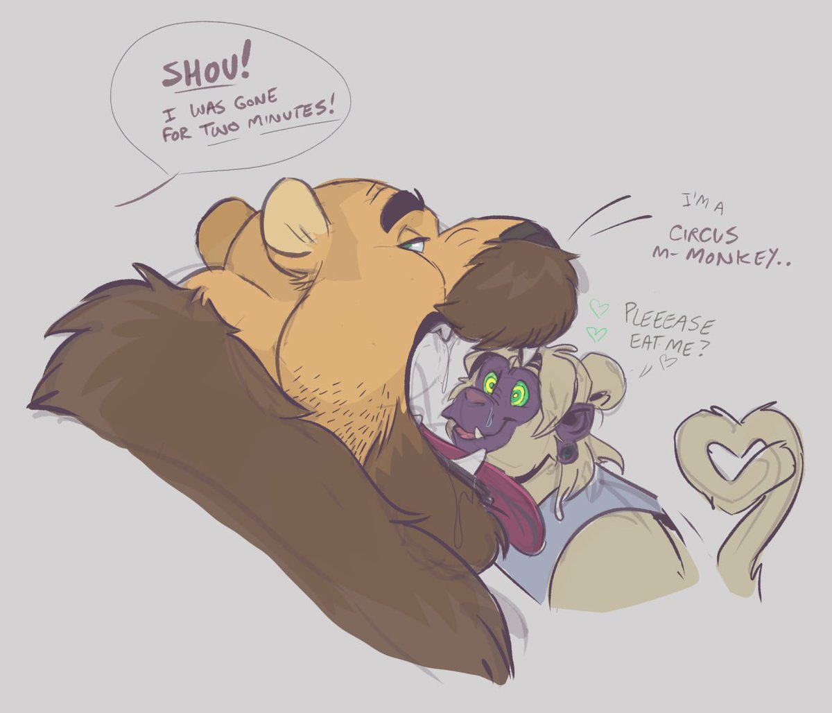 Shoujax1's tweet photo. Got this lovely gift...hes gonna be tasty... art by dramamine :) https://t.co/NfD4WQdrdJ