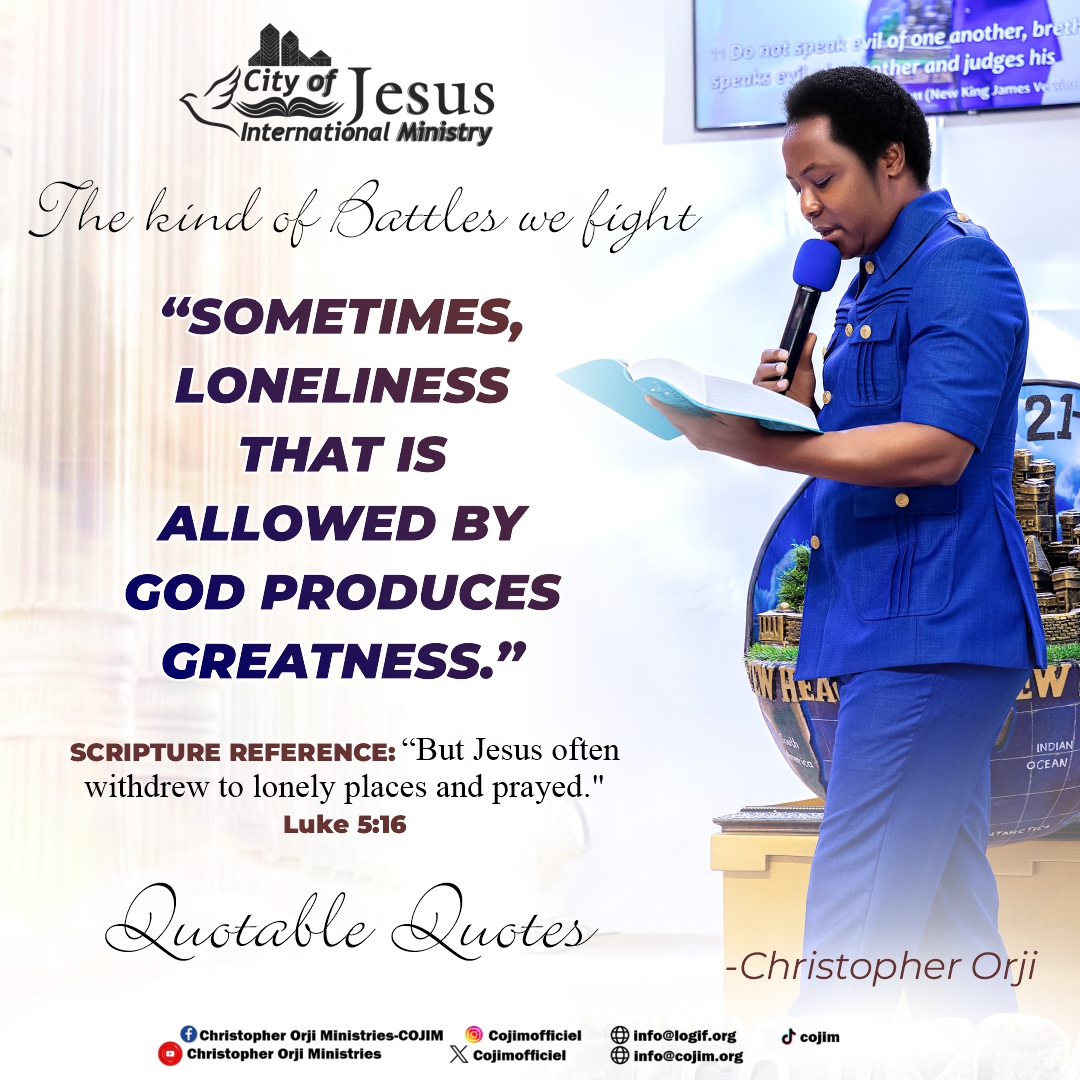cojimofficiel's tweet photo. Quotable Quotes By Man Of God, Christopher Orji   

Sermon: The kind of battles we fight. 
 https://t.co/2U2PqaTC22 

Shalom!  

https://t.co/l5STQTpEWO 
https://t.co/4x5Li8lJuk 
#cojim || #logif https://t.co/VOYRIvdoTG