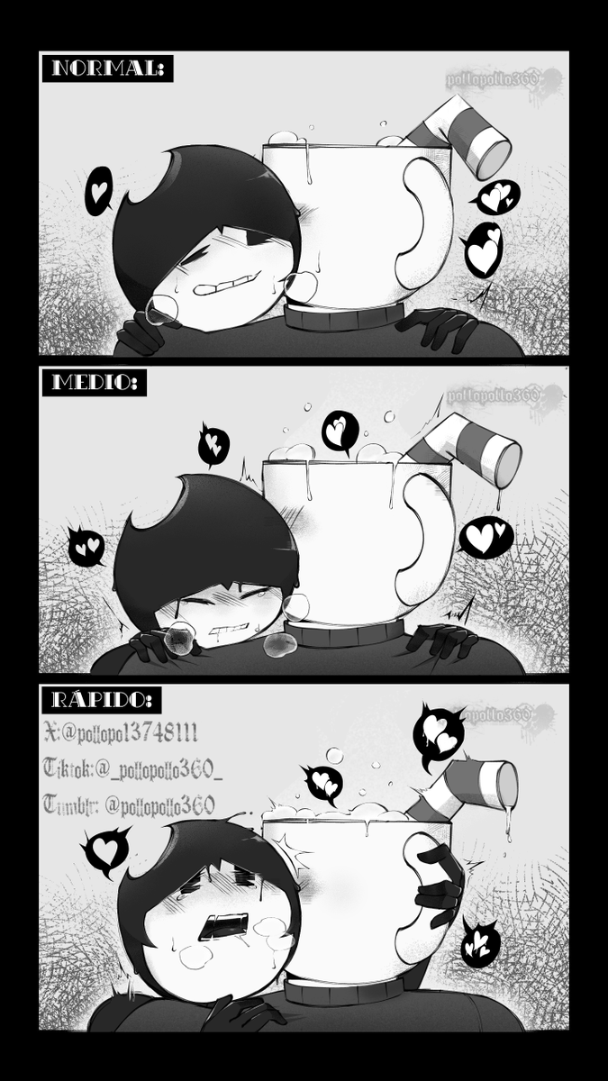 _pollopollo360_'s tweet photo. Subiendo de Nivel (𖦹﹏𖦹;)

-ᴾᵉʳᵈᵒ́ⁿ ᵠᵘᵉʳᶦ́ᵃ ʰᵃᶜᵉʳ ᵃˡᵍᵒ ᵐᵃ́ˢ...ˢᵘᵍᵉˢᵗᶦᵛᵒ? 
#Bendystraw #bendy #cuphead https://t.co/F0Z8wzz5Mf
