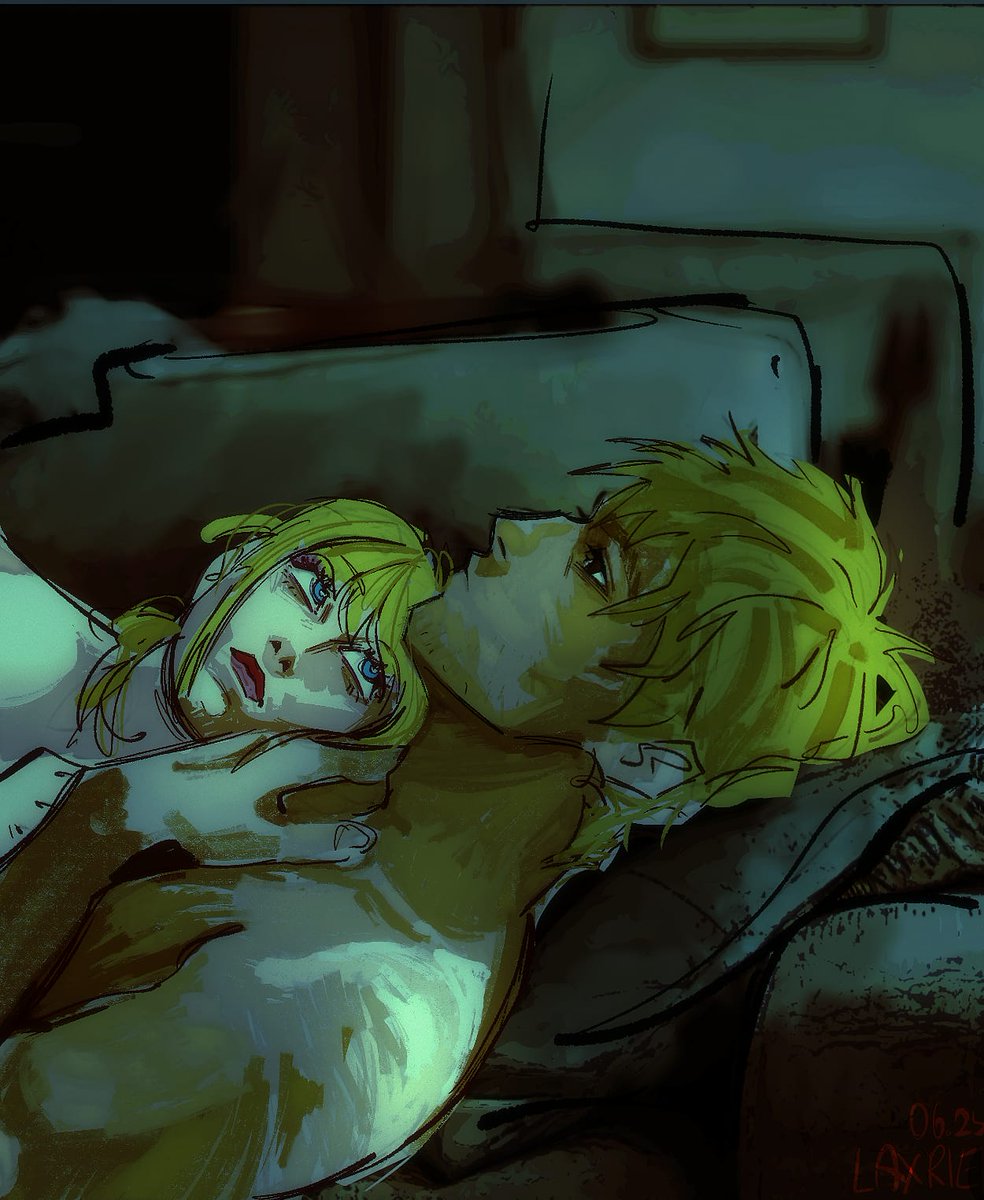 laxrie1's tweet photo. this has been waiting in my art folder for MONTHS and ive finally accepted that i wont finish it. jacket and girlfriend fanart AGAIN #hotlinemiami https://t.co/Gaxt5uSL3C
