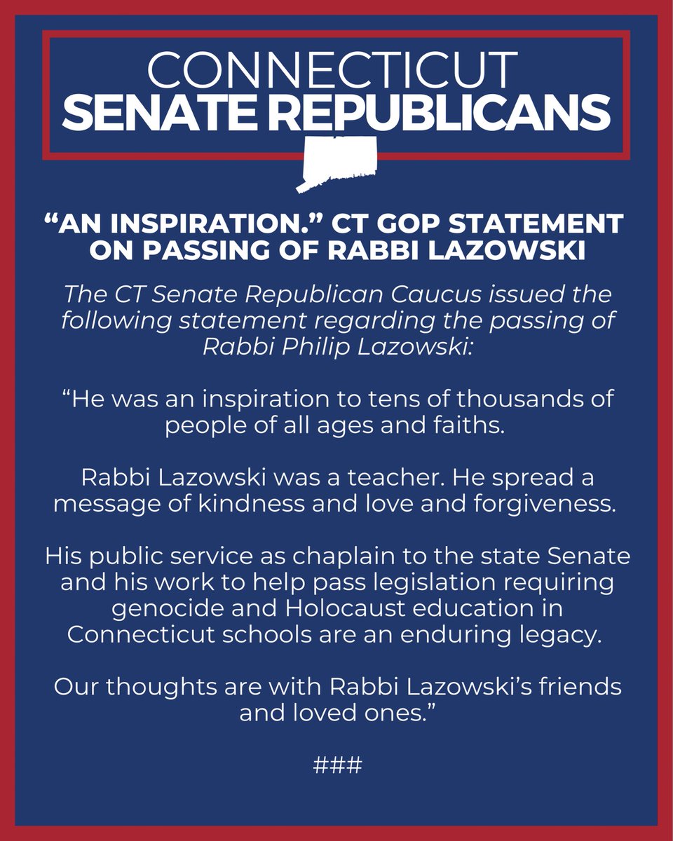 CT Senate Republicans tweet media