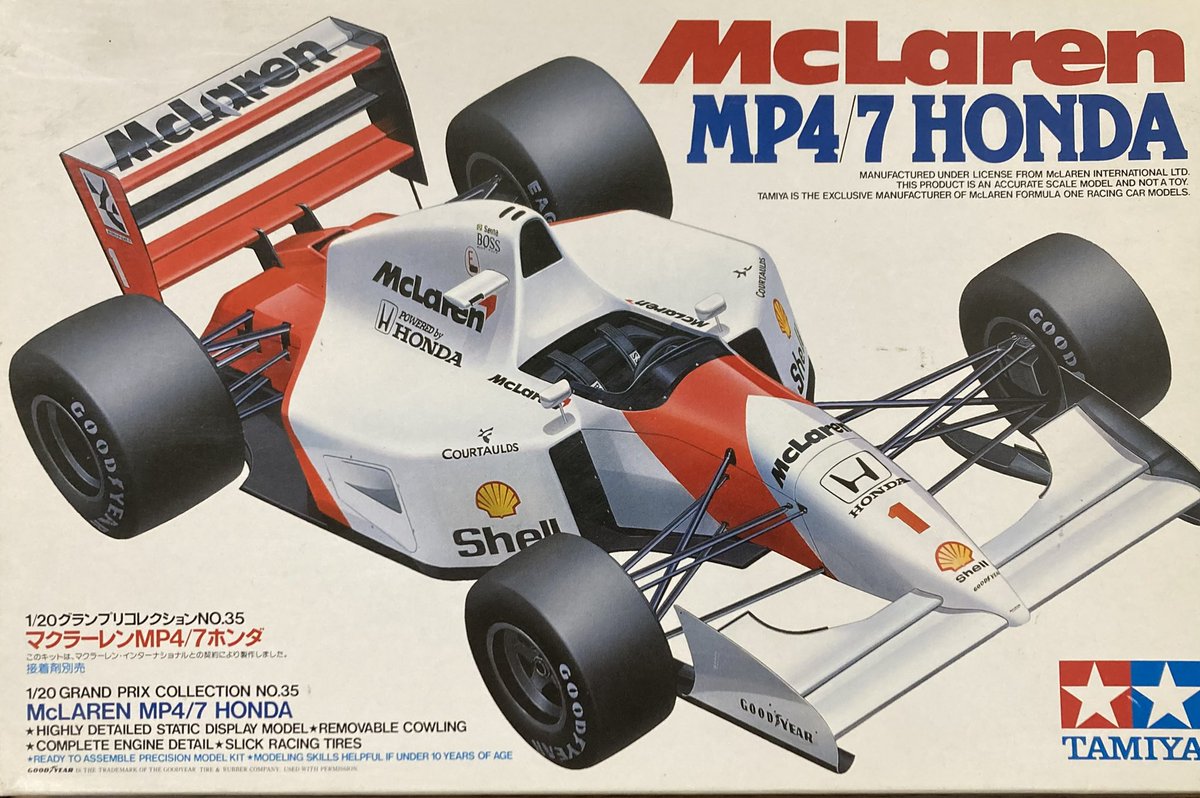 longtail314's tweet photo. 今回も頑張って参戦したいと思います。
キットはタミヤのマクラーレンMP4/7A。
デカールは別に用意。やっぱりこれがないとね。
締切は8月上旬！　間に合うか〜
 #オートモデリング https://t.co/L3U2sObBoW
