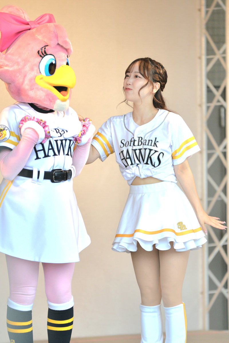 chan70nao's tweet photo. 2026.6.14
#福岡ソフトバンクホークス
#hawkshoneys
#HoneysShino
さん
#ハニーホークス
#ハニー
ちゃん
#みずほPayPayドーム福岡 
#ハニーズ https://t.co/XbqDBq9Ue6