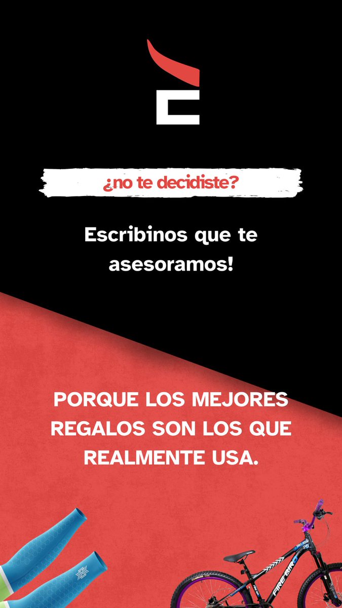 EvilBikeStore's tweet photo. Ya llega el Día del Padre y si tu viejo anda en bici, en EvilBike tenemos muchas cosas para él... Consultanos por nuestras redes... #MejorEnBici🚴🏻 https://t.co/1CMXlLOmtE