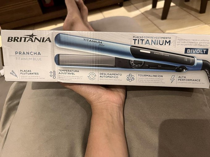 tunatuna　ライアン　ブルーノ QUERO VER ESSA PALHA LISINHA 👩🏻‍🦰 Prancha Britânia Titanium