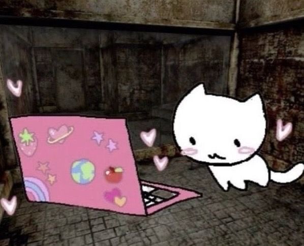 moonspacecake's tweet photo. i feel like little happy kitty whenever i post bangers https://t.co/ydueC94xNM