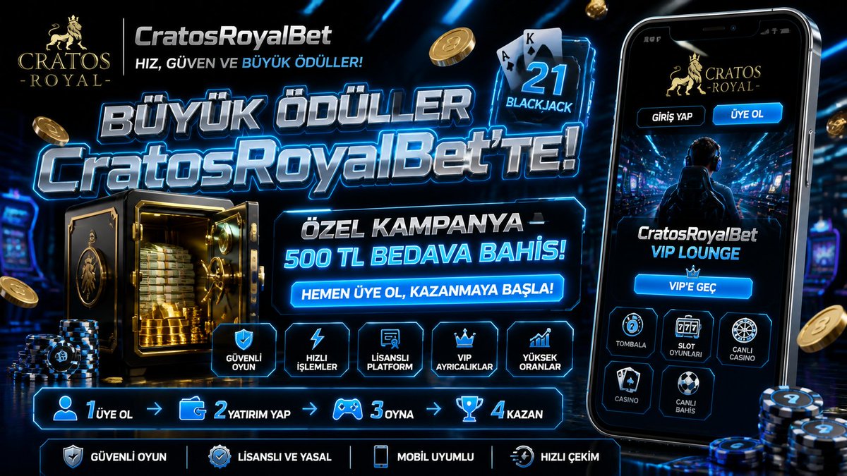 ESPNStatsInfo's tweet photo. 👑 CratosRoyalBet ile heyecan dorukta!

⚡ Sürpriz fırsatlar, hızlı aksiyon ve kazandıran anlar seni bekliyor.

🎰 Şimdi eğlenceye katıl, avantajı kaçırma!

#CratosRoyalBet

#DenemeBonusu https://t.co/UVToWaAEOE