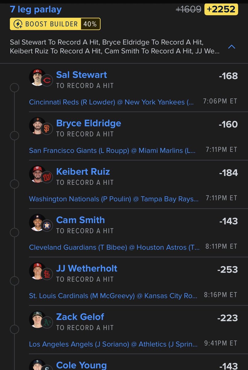 BettingSloth88's tweet photo. MLB https://t.co/f0T2GY1Byu