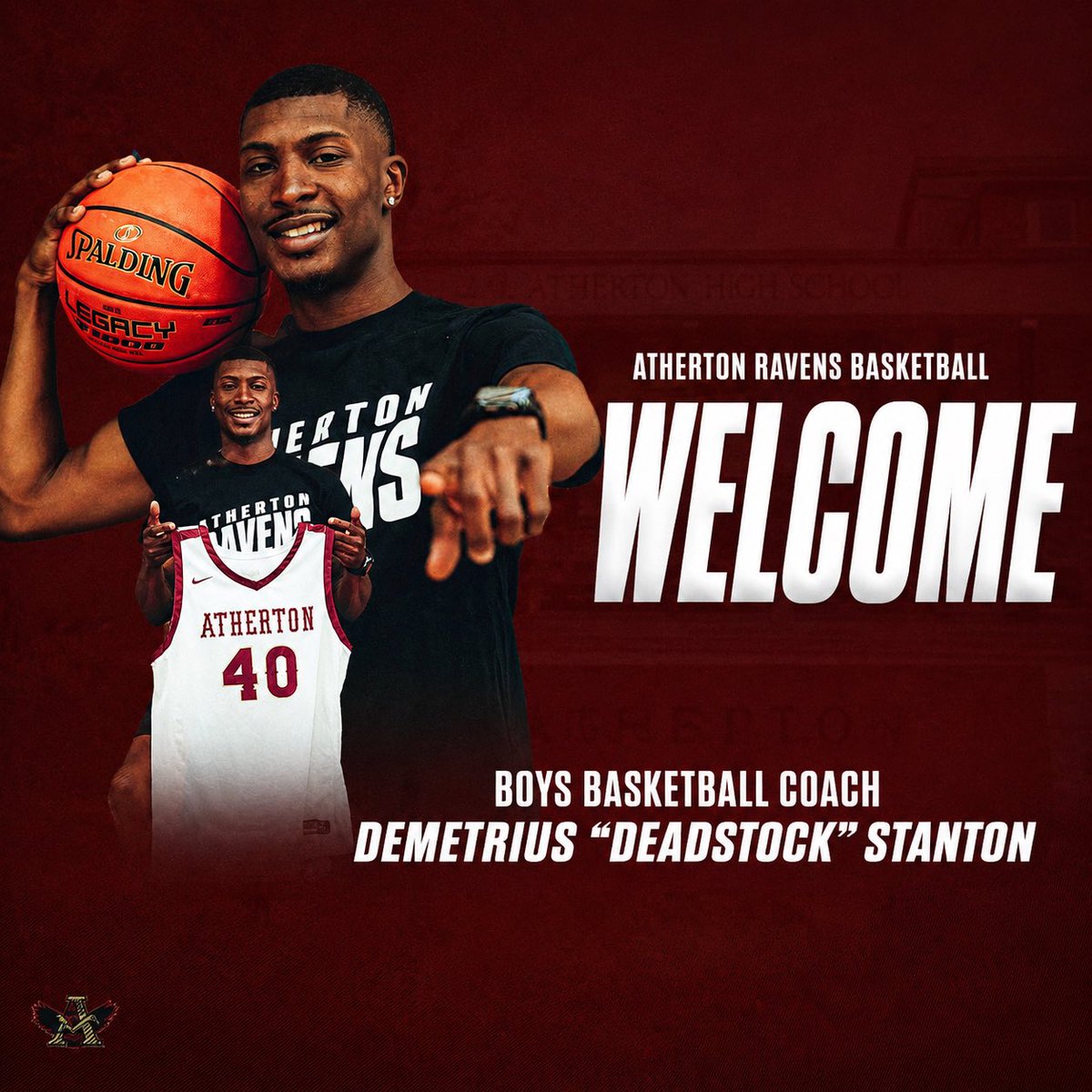 DeadStock_V's tweet photo. I’M HOME. 🏠🏀 @CoachDeadStock
I would like to announce that I will be the new Boys Basketball Head Coach at Atherton HS! GO RAVENS 🐦⬛
“A former NAIA All-American, First Team All-Conference selection, and Male Athlete of the Year at IU Southeast, Coach Stanton brings a passion for player development, leadership, and building a winning culture.
Beyond the court, he has impacted thousands of athletes through DeadStock Visuals, helping tell the stories of basketball across Kentucky and beyond. Now, he takes on the challenge of leading the Ravens program into a new era.”
The mission is simple: Develop young men. Build relationships. Compete at the highest level. Leave the program better than we found it.
Ravens Nation, let’s get to work!
