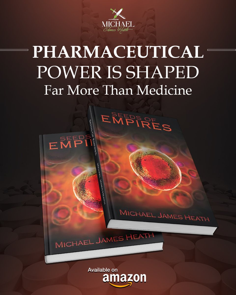 michaeljheath9's tweet photo. What first appears to be corporate corruption slowly reveals a much larger system where pharmaceutical influence reaches politics, religion, and decisions affecting millions of lives worldwide.

Book Link: https://t.co/cbJnhXwGsx

#SeedsOfEmpires #CorporateConspiracy #Book https://t.co/TOgsAisyKT
