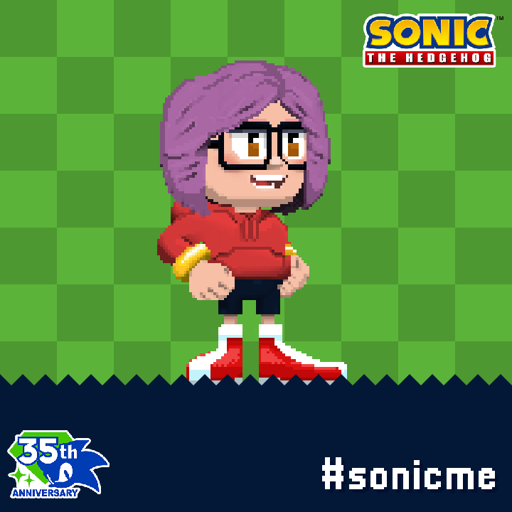 RedWsmile's tweet photo. @sonic_hedgehog The "So Retro" Creator https://t.co/HkBa8U1Wn8