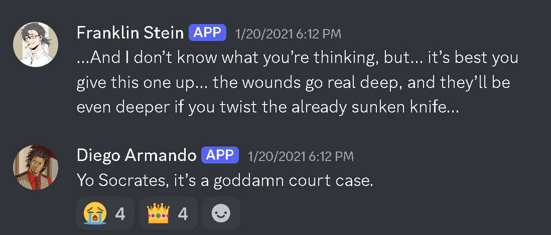 computercarcass's tweet photo. looking at my old ace attorney rp and I'm OBSESSED https://t.co/5SUnQXo4nZ