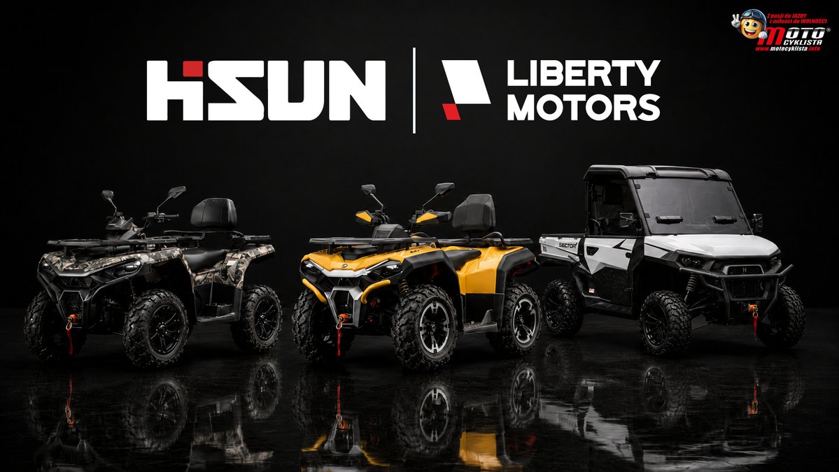 motocyklistainf's tweet photo. Na polskim rynku pojazdów terenowych szykuje się spore przetasowanie. Liberty Motors ogłosiła, że od 2026 roku jej flagową ofertą w segmencie quadów (ATV) i poj. użytkowych (UTV) zostaje Hisun. To...
https://t.co/0kNIw7EMeG
#Hisun #LibertyMotors #quad #motocyklista https://t.co/TDHLluZgqC