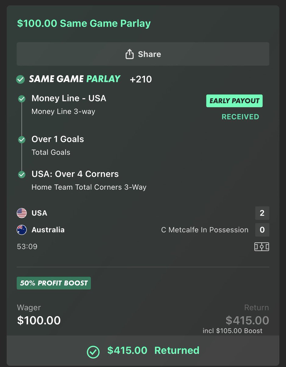 AlwaysOnDaMoney's tweet photo. SAME GARLAY PARLAY 💸 

CASH IT ATM 🏧 https://t.co/rPliZOXeTf