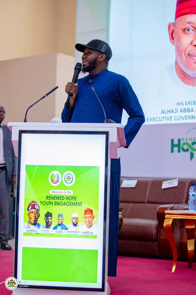 DahirMHashim's tweet photo. Alhamdulillah! Today, we formally inaugurated the Renewed Hope Youth Engagement (RHYE), Kano State Chapter, alongside the Regional Coordinators for Kano Central, Kano North, and Kano South Senatorial Districts, laying the foundation for a disciplined and technology-driven grassroots structure dedicated to mobilising young people, amplifying government achievements, deepening community engagement, and translating youth energy into meaningful political participation and electoral success.

I am deeply honoured by the confidence reposed in me to lead this important movement in Kano State. The inauguration was graced by our dynamic National Coordinator, Hon. Abdulaziz Abubakar Kaka (@Abunaah), the Honourable Commissioner for Power and Renewable Energy, Dr. Gaddafi Sani Shehu, the Honourable Commissioner for Environment, Kwara State, Hajia Nafisat Musa Buge, fellow State Coordinators from Plateau, Kaduna and Yobe States, party leaders, stakeholders, and numerous young progressives committed to the Renewed Hope Agenda.

Under the compassionate and inclusive leadership of His Excellency, Governor Abba Kabir Yusuf, young people in Kano have moved beyond being mere spectators in politics to becoming active participants in governance and development. We remain committed to building on this momentum and working collectively to deliver overwhelming victories in 2027 and beyond.

Renewed Hope! Renewed Commitment!! Renewed Victory!!!

Dr. Dahir M. Hashim
State Coordinator,
Renewed Hope Youth Engagement (RHYE), Kano State Chapter

Honourable Commissioner Ministry of Water Resources, Environment and Climate Change,
Kano State