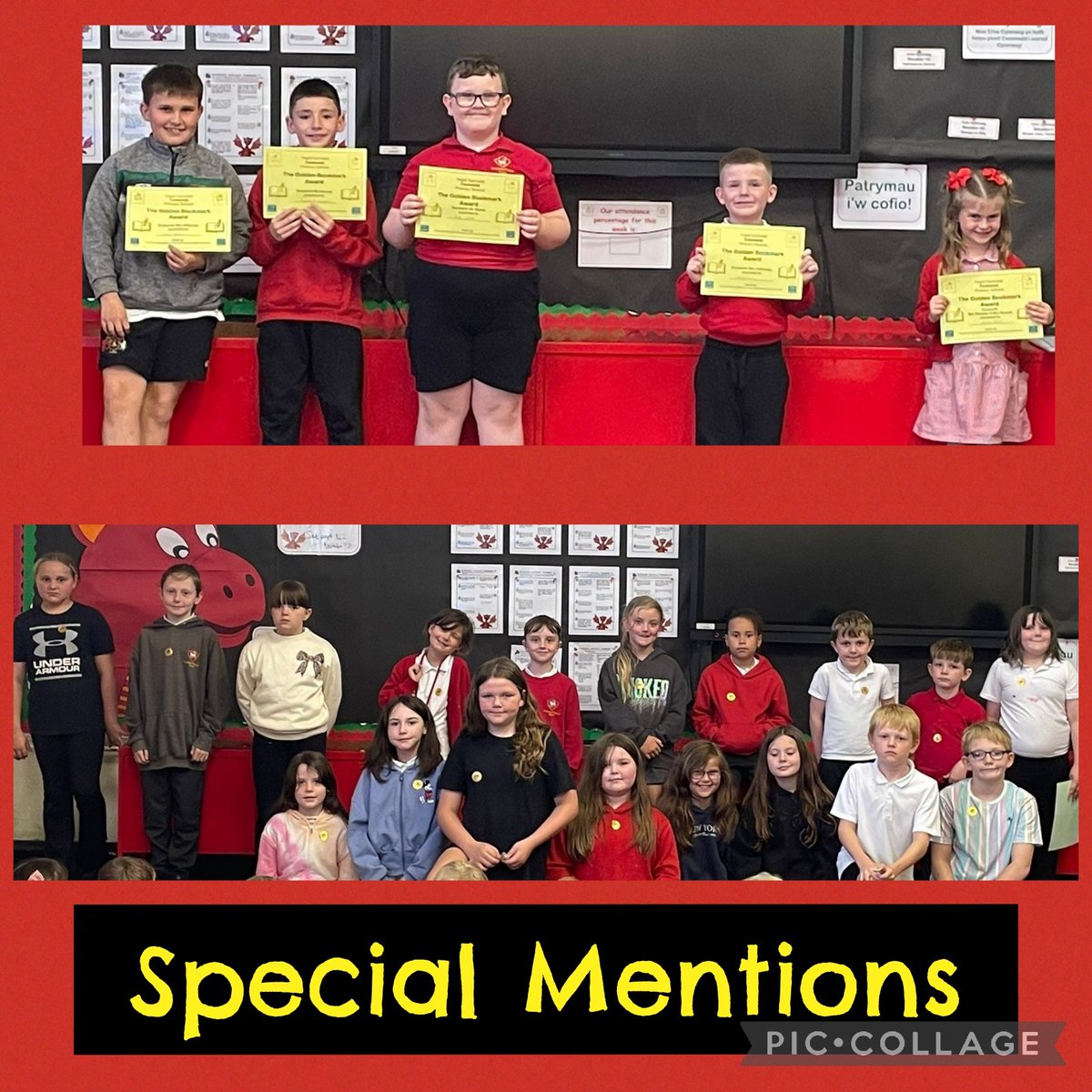 CwmneddPrimary1's tweet photo. We had many Special Mentions today and these well deserving Golden Bookmark Award winners! https://t.co/gSODGWU88K