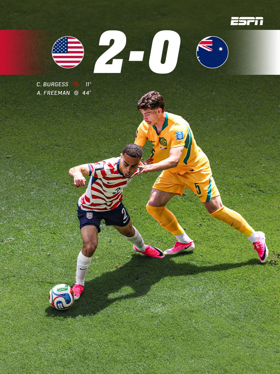 ESPNnl's tweet photo. Verenigde Staten met Ricardo Pepi en Sergiño Dest naar de volgende ronde 🇺🇸 https://t.co/03QkvmadWo