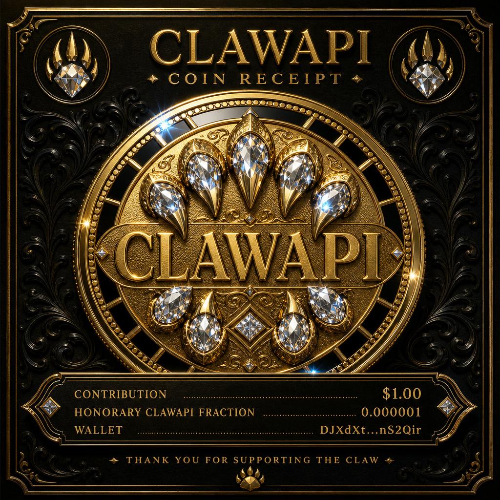 SteveMoraco's tweet photo. i have an announcement 

(after all it is 💎 DIAMOND CLAW FRIDAYS 💎)

1 Ceremonial Founding $ClawAPI Token Coin Thing may now be purchased for $1,000,000 on https://t.co/KfzsY1RXOP

meaning all existing $ClawAPI holders are now technically trillionaires

Fair warning, you will lose every dollar you put in to these Ceremonial Tokens permanently, but it will be funny and memorable

You may purchase your honorary "Ceremonial Founders Edition" $ClawAPI for $1,000,000

and in return you will receive 1 $ClawAPI

Or you may buy $1, $10, $100, $1000, $10k or $100,000 for fractions of a $ClawAPI at an absolutely horrendously over-market price, called pincers

we will then put the other $999,999.99 USD of your donation into $ClawAPI to be held, burned or staked per the usual setup in our treasury, and you will get to keep your fraction of 1 $ClawAPI, maybe frame it, etc.

Note: it will still be worth whatever pumpfun says its worth. so this is essentially just guaranteeing you will lose money, it is a way to buy clawAPI for a value far beyond what it is actually worth, as a joke.

your ClawAPI will remain whatever it is currently worth on pumpfun ($0.000009313 or some such at time of writing)

but now buying an extraordinarily overpriced $ClawAPI is possible, because I've always wanted to try it

this of course, has nothing to do with the real price because it's a market that's priced by uniswap algo not by recent transactions, but do enjoy your collectible Diamond Claws, trillionaires

Thank you for your attention to this matter